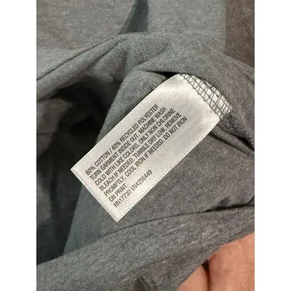 NWT Goodfellow & Co. Size XL Men Tee Shirt Floral Gray Crew Neck Causal Neutral - Picture 7 of 9